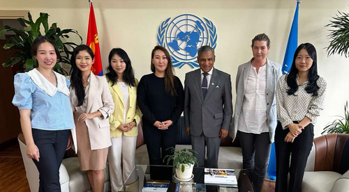 Бизнес эрхлэх орчныг хөгжүүлэх чиглэлээр НҮБ-ын Даян Дэлхийн Гэрээ санаачлагатай хамтран ажиллах боломжийн талаар хэлэлцлээ